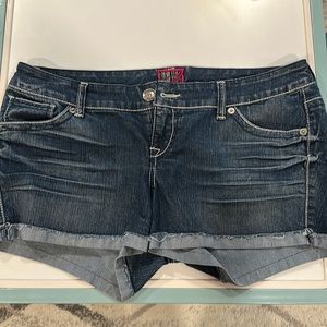 Denim Shorts - Dark Wash